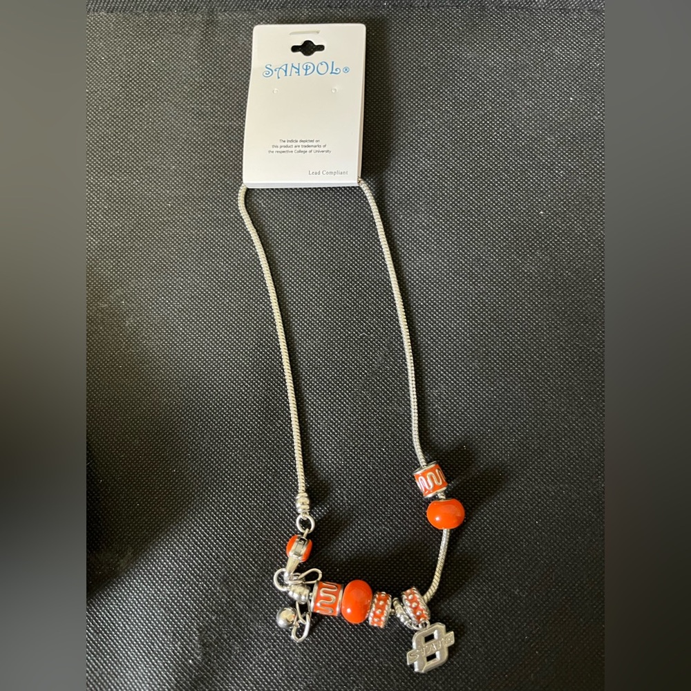 Oklahoma State necklace.